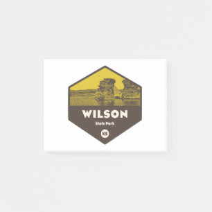 Wilson Staat Park Kansas Post-it Klebezettel