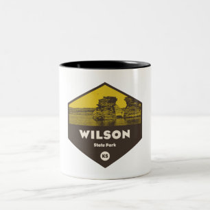 Wilson Staat Park Kansas Zweifarbige Tasse
