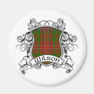 Wilson Tartan Shield Magnet