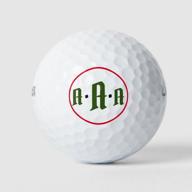 WILSON ULTRA 500 DISTANCE GOLFBALLS DIY MONOGRAM GOLFBALL (Vorderseite)