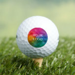 Wilson Ultra Distance 3 Pack Upload Business-Logo Golfball<br><div class="desc">Laden Sie das Logo-Foto für Ihr Unternehmen hier hoch. Vorlage Modernes 3 Pack Wilson Ultra Distance Golf Balls.</div>