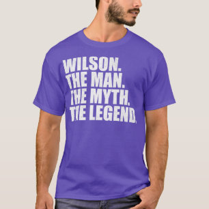 Wilson Wilson Name Wilson Vorname T-Shirt