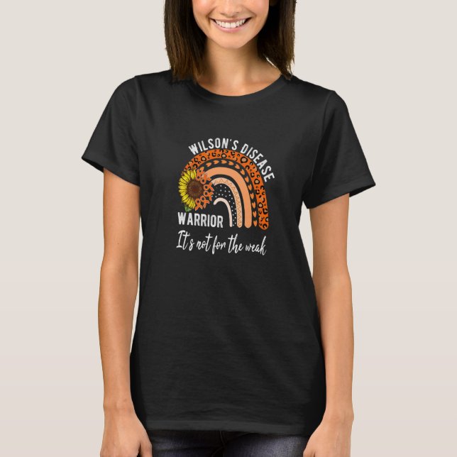Wilson's Disease Awareness T-Shirt (Vorderseite)