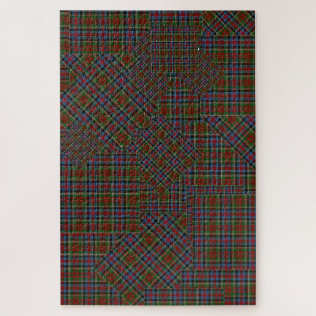 Wilsons Kariertes Patchwork aus dem Jahr 181 (Vertikal)