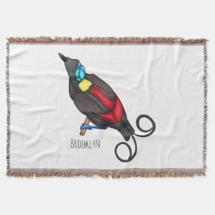 Wilsons Vogel-of-Paradies-Vogel-Cartoon Decke