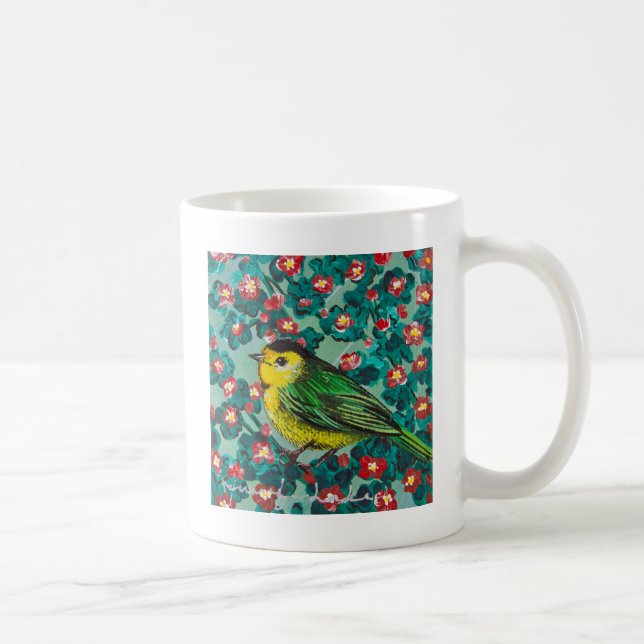 Wilson's Warbler Kaffeetasse (Rechts)