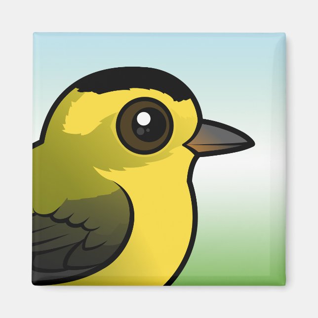 Wilson's Warbler Magnet (Vorne)