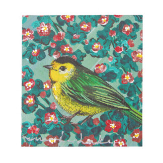 Wilson's Warbler Notizblock