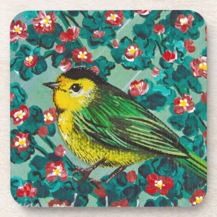 Wilson's Warbler Untersetzer