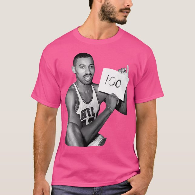 Wilt Chamberlain 100 Point Game T-Shirt (Vorderseite)