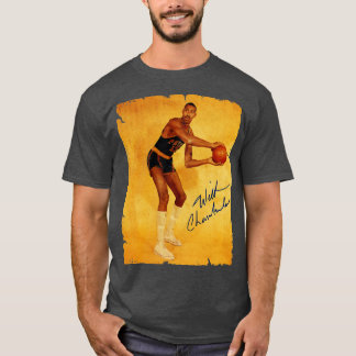 Wilt Chamberlain Vintages Design von Basketball 1 T-Shirt