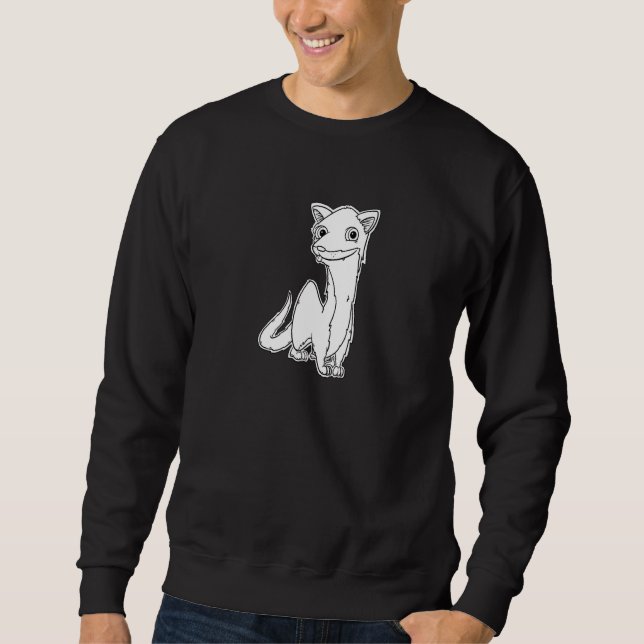 Wily Weasel - Furry Woodland Creatures Premium Sweatshirt (Vorderseite)