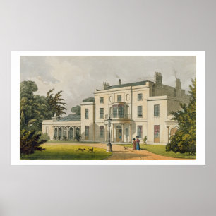 Wimbledon House, aus Ackermanns "Repository of A Poster