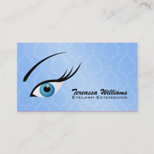 Wimper-Erweiterungs-Visitenkarten Visitenkarte