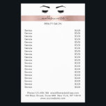 Wimpern Augenbrauen Flyer<br><div class="desc">Personalisierbare Flyer mit Wimpern & Augenbraue Illustration. Perfekt für Wimpern & Makeup Artisten,  Friseure und Kosmetiker. Editiere dein Produkt in Minuten in dem du deine Daten hinzu füg. Über "weiteres personalisieren" kannst Du Schriftart/Farbe/Position verändern.</div>
