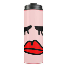 Wimpern Thermosbecher