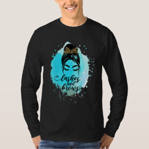 Wimpern- und Augenbrauen-Threading-Esthetikerin Sc T-Shirt