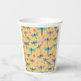Wimperntusche Dragonfly Garden Paper Cup Pappbecher