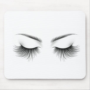 Wimpernverlängerung Schönheit Mousepad