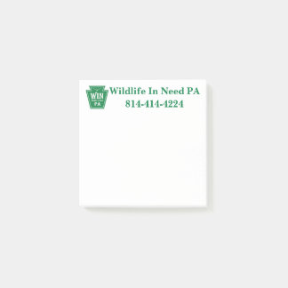 WIN Logo Sticky Notes Post-it Klebezettel