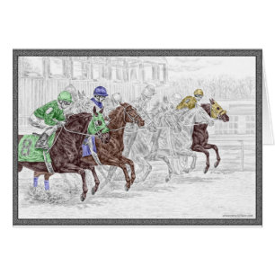 Win Place Show Race Hors