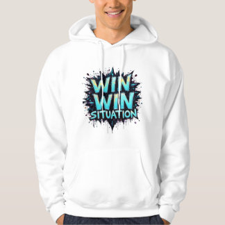 Win-Win Men Basic Hooded Sweatshirt