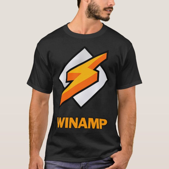 Winamp für Männer und Frauen T-Shirt (Vorderseite)