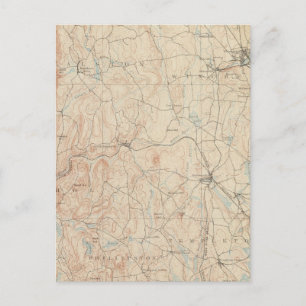 Winchendon, Massachusetts Postkarte