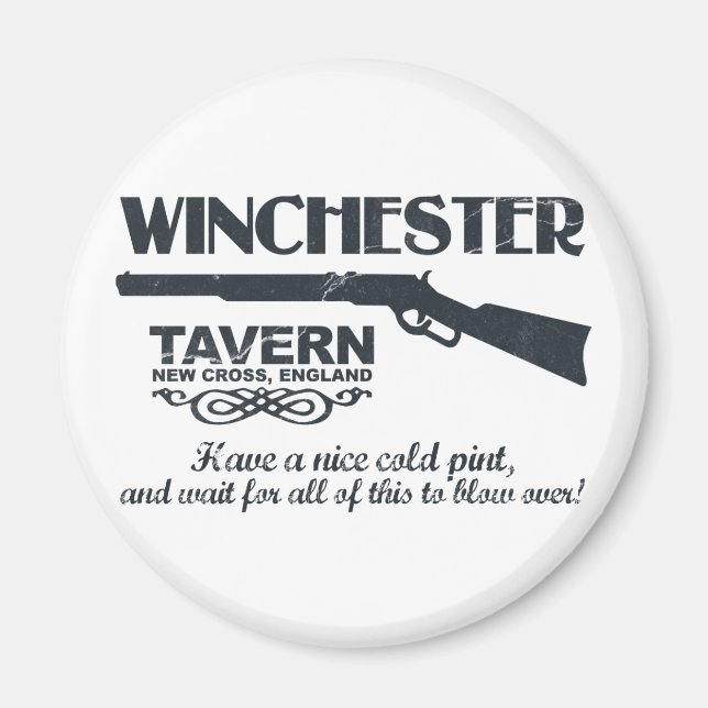 Winchester Beer Magnet (Vorne)
