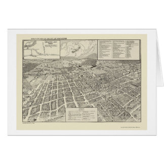 Winchester, carte panoramique de VA - 1926