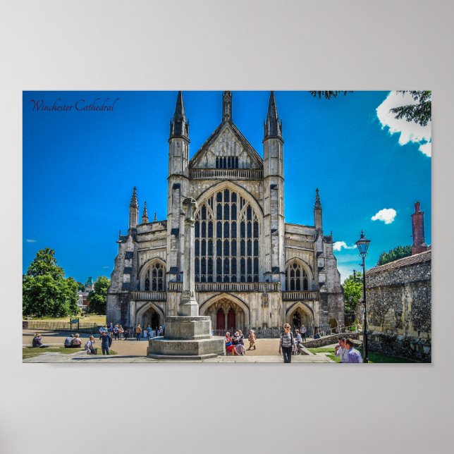 Winchester Cathedral England Poster (Vorne)