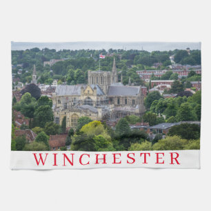 Winchester Cathedral Teetuch Geschirrtuch