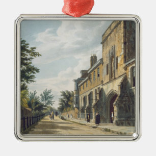 Winchester-Uni-Eingang mit Hous des Wärters Silbernes Ornament