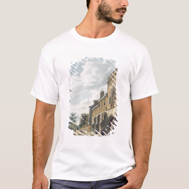 Winchester-Uni-Eingang mit Hous des Wärters T-Shirt (Vorderseite)