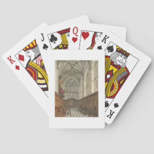 Winchester Uni Kapelle, aus "Geschichte der Winche Spielkarten