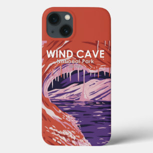 Wind Cave National Park South Dakota Vintage Case-Mate iPhone Hülle