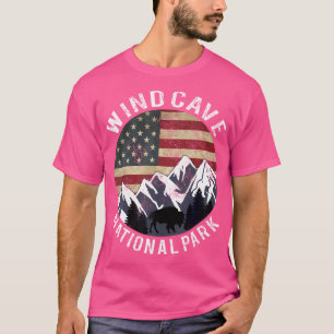 Wind Cave Nationalpark Shirt Camping Süd Dakota