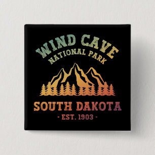 Wind Cave Nationalpark Süd Dakota Button