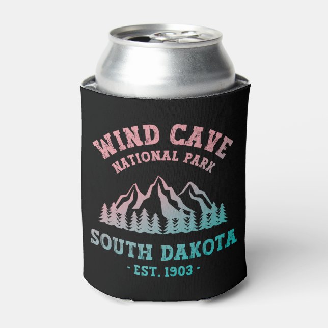 Wind Cave Nationalpark Süd Dakota Dosenkühler (Kanne Vorderseite)