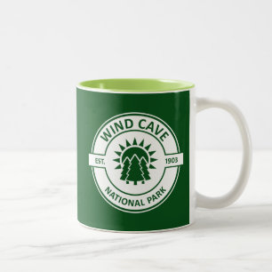 Wind Cave Nationalpark Zweifarbige Tasse