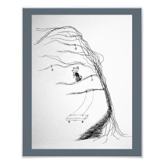 Wind durch die Bäume Fotodruck