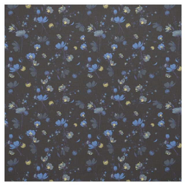 Wind durchgebranntes Blumenmuster Stoff (Muster)