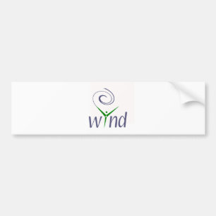 Wind-Energie Autoaufkleber
