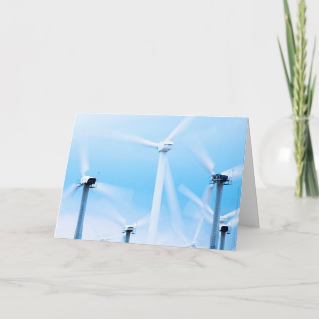 Wind Farm Card Karte (Vorderseite)