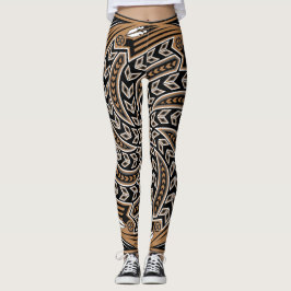 Wind-Geist Brown Leggings