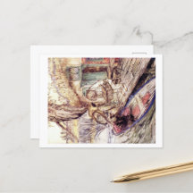 Wind in der Willows-Postkarte