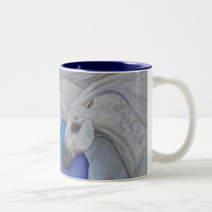 Wind-Läufer Zweifarbige Tasse