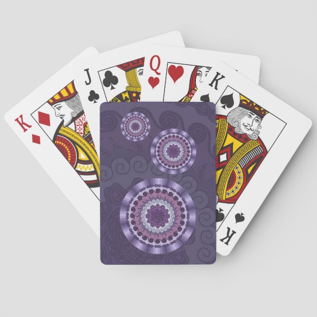 Wind Mandala Classic Spielkarten (Rückseite)