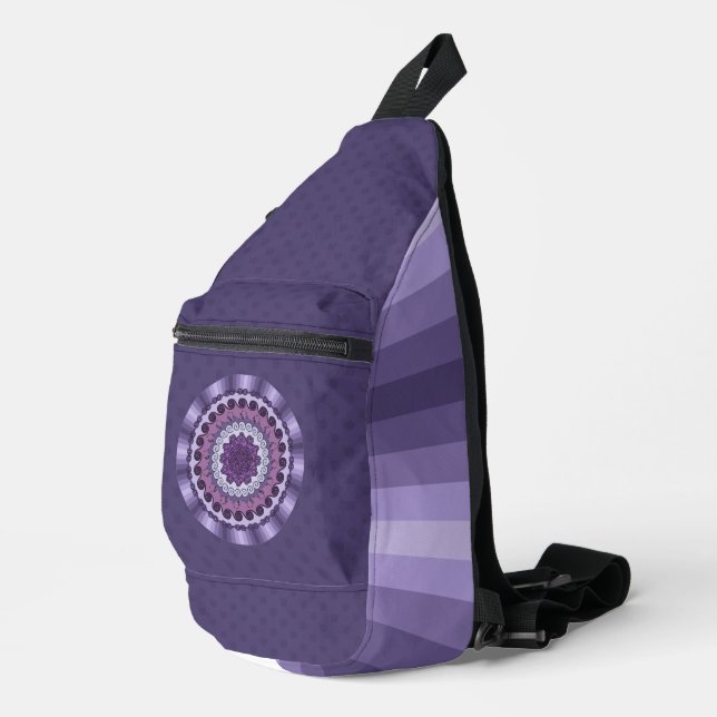 Wind Mandala Crossbody Bag (Rechte Ecke)