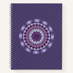 Wind-Mandala-Schraubenblock Notizbuch
